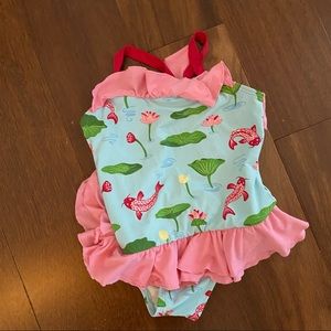 The Beaufort Bonnet Company koi fish swimsuit 4T